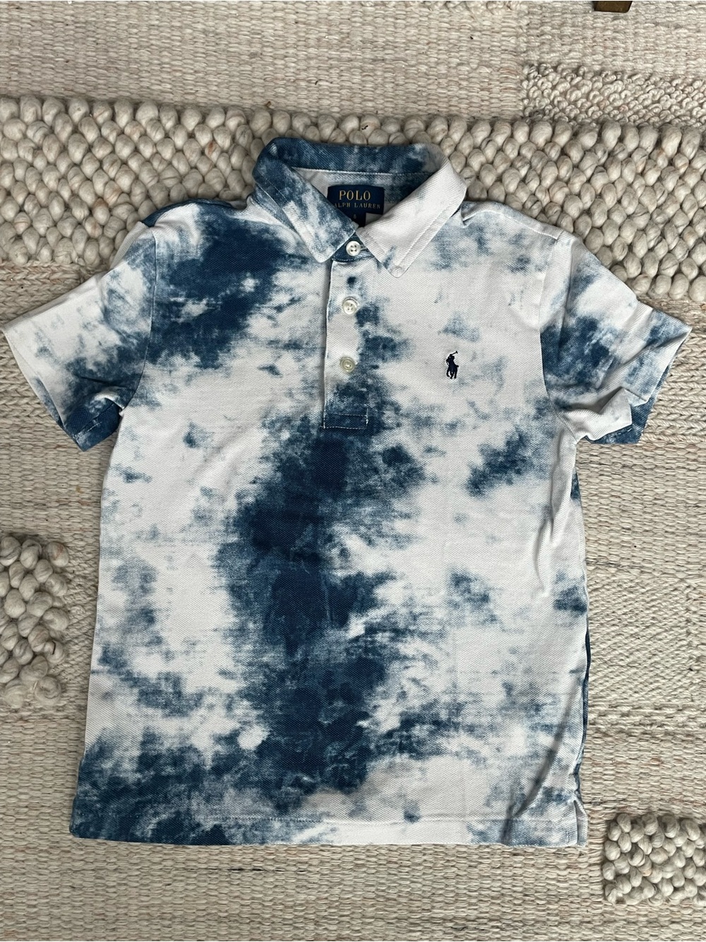 Polo Ralph Lauren Boys Tie Dye Polo Shirt sz 6